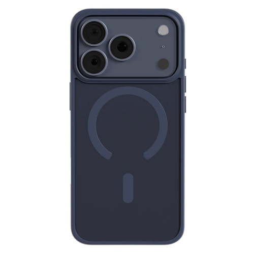 Чехол защитный AceCase Soft Rim iPhone 17 Pro Синий
