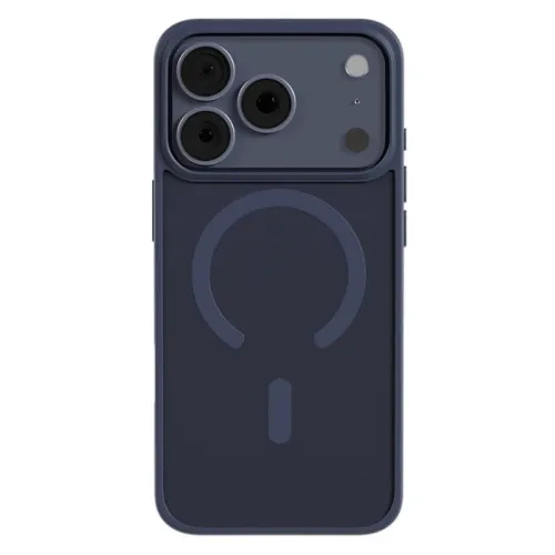 Чехол защитный AceCase Soft Rim iPhone 17 Pro Синий