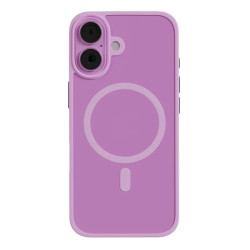 Чехол защитный AceCase Soft Rim iPhone 17 Розовый