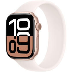 Apple Watch 10 42mm Solo Loop (Розовое Золото)