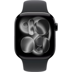 Apple Watch 11 42mm Sport Band (черный)
