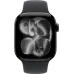 Apple Watch 11 42мм Спортивный ремешок (Чёрный)