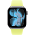 Apple Watch 11 46mm Sport Band (серый космос/желтый)