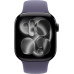 Apple Watch 11 42mm Sport Band (черный/фиолетовый)