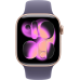 Apple Watch 11 42mm Sport Band (розовое золото/фиолетовый)