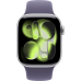 Apple Watch 11 42mm Sport Band (серебристый/фиолетовый)