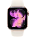 Apple Watch 11 42мм Спортивный ремешок (Розовое золото/Сияющая звезда)