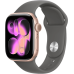Apple Watch 11 46mm Sport Band (розовое золото/серый)