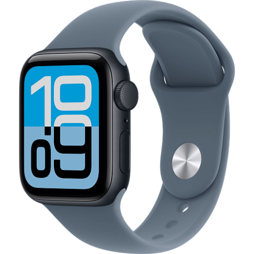 Apple Watch SE 3 40mm Sport Band (черный/синий)