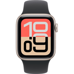 Apple Watch SE 3 40mm Sport Band (сияющая звезда/черный)