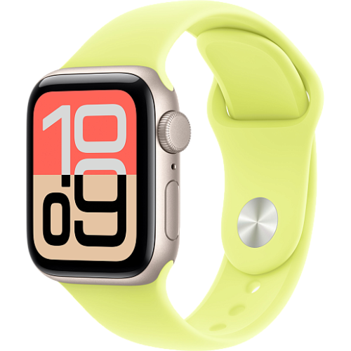 Apple Watch SE 3 40mm Sport Band (сияющая звезда/желтый)