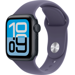 Apple Watch SE 3 40mm Sport Band (черный/фиолетовый)