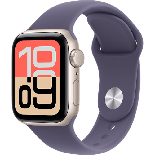 Apple Watch SE 3 40mm Sport Band (сияющая звезда/фиолетовый)