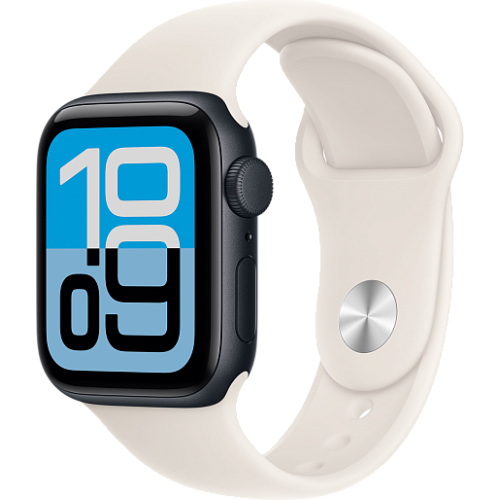 Apple Watch SE 3 40mm Sport Band (черный/сияющая звезда)