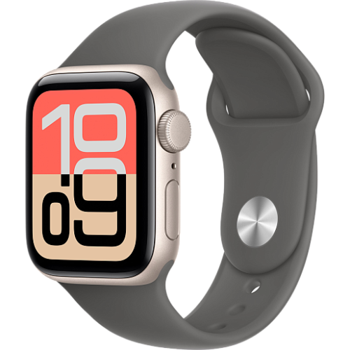 Apple Watch SE 3 40mm Sport Band (сияющая звезда/серый)
