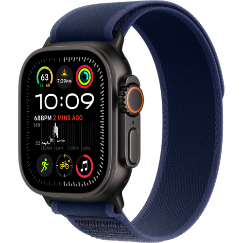 Apple Watch Ultra 2 2024 Black 49мм Trail Loop (Синий)