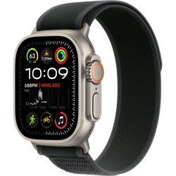 Apple Watch Ultra 2 2024 Natural 49мм Trail Loop (Черный)