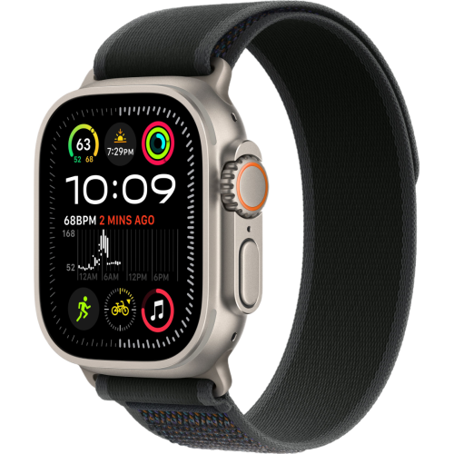 Apple Watch Ultra 2 2024 Natural 49мм Trail Loop (Черный)