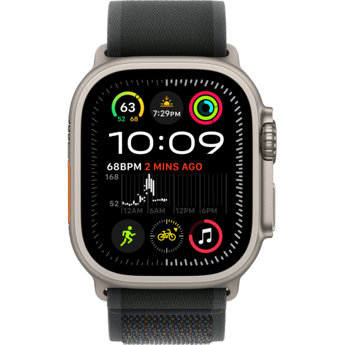 Apple Watch Ultra 2 2024 Natural 49мм Trail Loop (Черный)