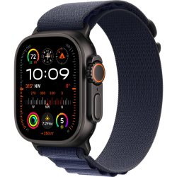 Apple Watch Ultra 2 2024 Black 49мм Alpine Loop (Синий)