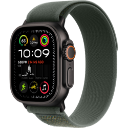 Apple Watch Ultra 2 2024 Black 49мм Trail Loop (Зеленый)