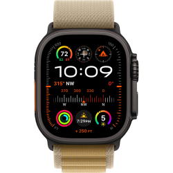 Apple Watch Ultra 2 2024 Black 49мм Alpine Loop (Коричневый)