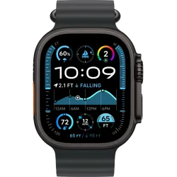 Apple Watch Ultra 2 2024 49мм Океаническая петля (Чёрный/Чёрный)
