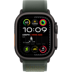 Apple Watch Ultra 2 2024 Black 49мм Trail Loop (Зеленый)