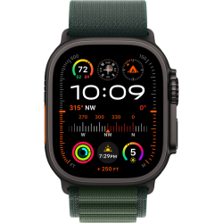 Apple Watch Ultra 2 2024 Black 49мм Alpine Loop (Зеленый)