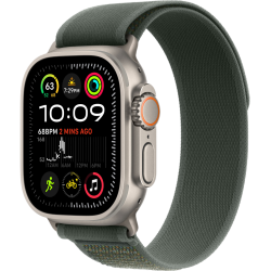 Apple Watch Ultra 2 2024 Natural 49мм Trail Loop (Зеленый)