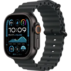 Apple Watch Ultra 2 2024 49мм Океаническая петля (Чёрный/Чёрный)