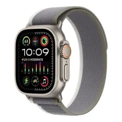 Apple Watch Ultra 2 49 мм Trail Loop (Grey/Green)