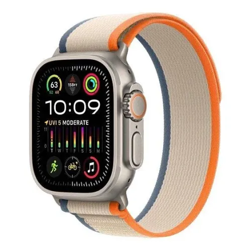 Apple Watch Ultra 2 49 мм Trail Loop (Orange/Beige)