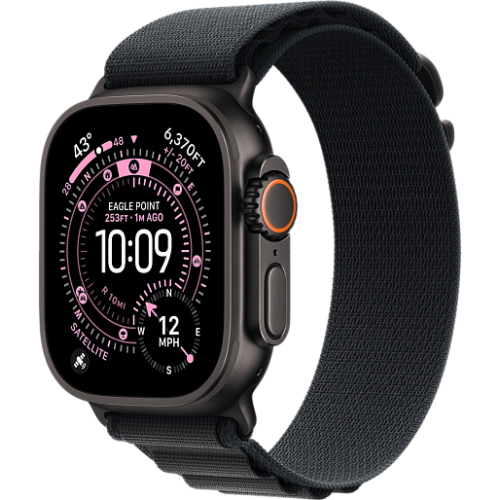 Apple Watch Ultra 3 49mm альпийская петля (black/черный)