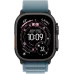 Apple Watch Ultra 3 49мм Альпийская петля (Чёрный/Голубой)