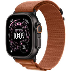 Apple Watch Ultra 3 49mm альпийская петля (black/терракотовый)