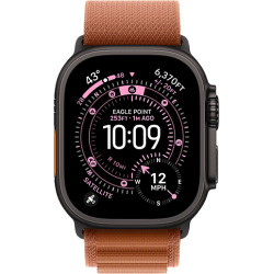 Apple Watch Ultra 3 49mm альпийская петля (black/терракотовый)