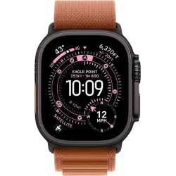 Apple Watch Ultra 3 49мм Альпийская петля (Чёрный/Терракотовый)