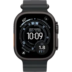 Apple Watch Ultra 3 49мм Океаническая петля (Чёрный/Чёрный)