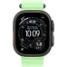 Apple Watch Ultra 3 49мм Океаническая петля (Чёрный/Зелёный)