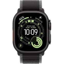 Apple Watch Ultra 3 49мм Походная петля (Чёрный/Чёрный)