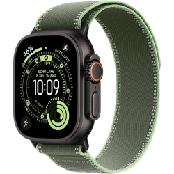 Apple Watch Ultra 3 49mm походная петля (black/зеленый)