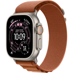 Apple Watch Ultra 3 49мм Альпийская петля (Натуральный титан/Терракотовый)
