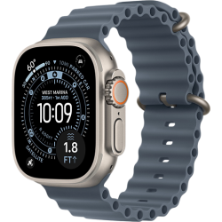 Apple Watch Ultra 3 49mm океаническая петля (natural/синий)