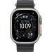 Apple Watch Ultra 3 49мм Океаническая петля (Натуральный титан/Чёрный)