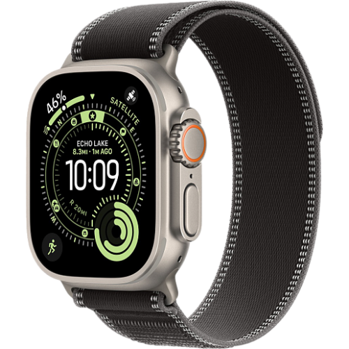 Apple Watch Ultra 3 49mm походная петля (natural/черный)