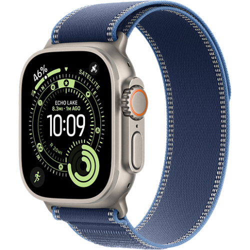 Apple Watch Ultra 3 49mm походная петля (natural/синий)