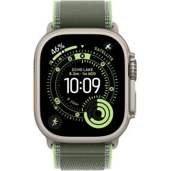 Apple Watch Ultra 3 49mm походная петля (natural/зеленый)