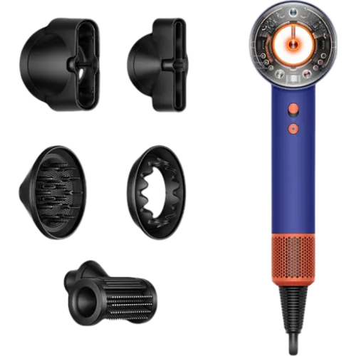 Фен Dyson Supersonic HD16 Nural Vinca Blue/Topaz (Синий/Оранжевый)