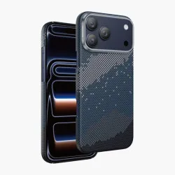 Чехол защитный Keephone Kevilar Starry iPhone 17 Pro Max Синий